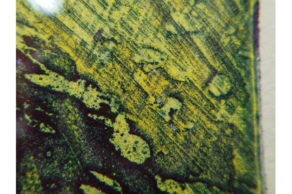 真作　サイン入り　1964年作　スタンリー・ウィリアム・ヘイター(Stanley William Hayter)　12/50　「Confluence(コンフルエンス)」　流れ込む線と色彩が静かな余韻を感じさせる銅版画　外箱付き　(R-084979)