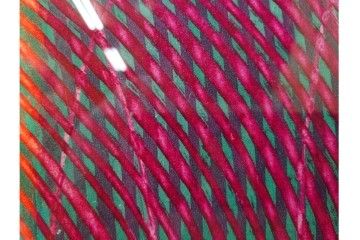 真作　サイン入り　1968年作　スタンリー・ウィリアム・ヘイター(Stanley William Hayter)　「Vortex(ボルテックス)」　渦巻く線と色彩が静かに視線を引き寄せる銅版画　外箱付き　(R-084980)