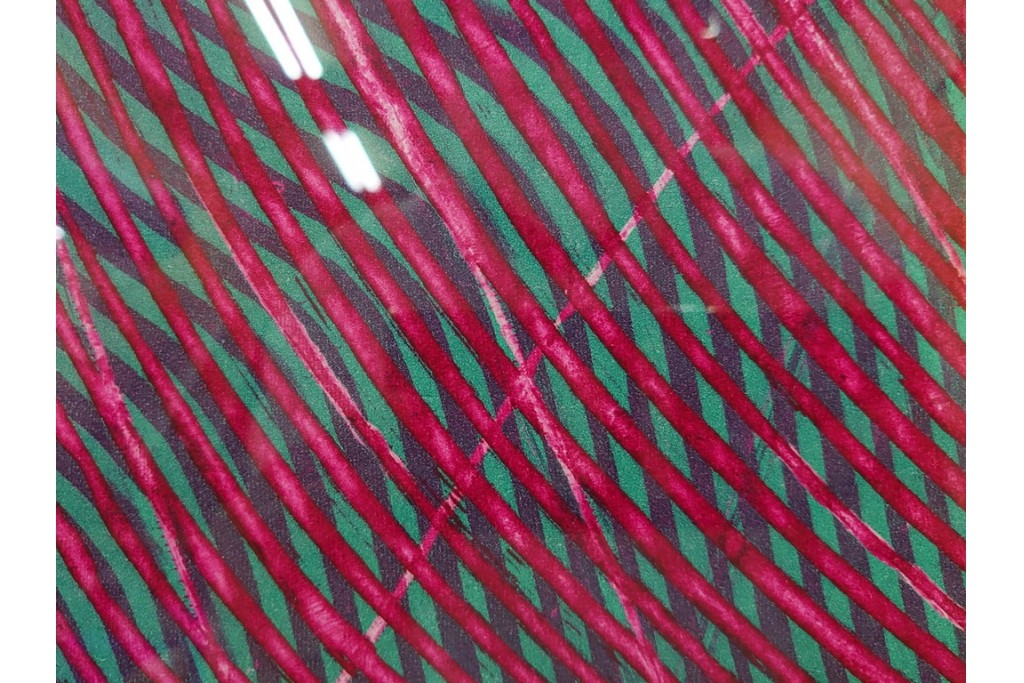 真作　サイン入り　1968年作　スタンリー・ウィリアム・ヘイター(Stanley William Hayter)　「Vortex(ボルテックス)」　渦巻く線と色彩が静かに視線を引き寄せる銅版画　外箱付き　(R-084980)