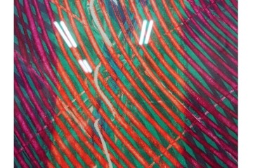 真作　サイン入り　1968年作　スタンリー・ウィリアム・ヘイター(Stanley William Hayter)　「Vortex(ボルテックス)」　渦巻く線と色彩が静かに視線を引き寄せる銅版画　外箱付き　(R-084980)