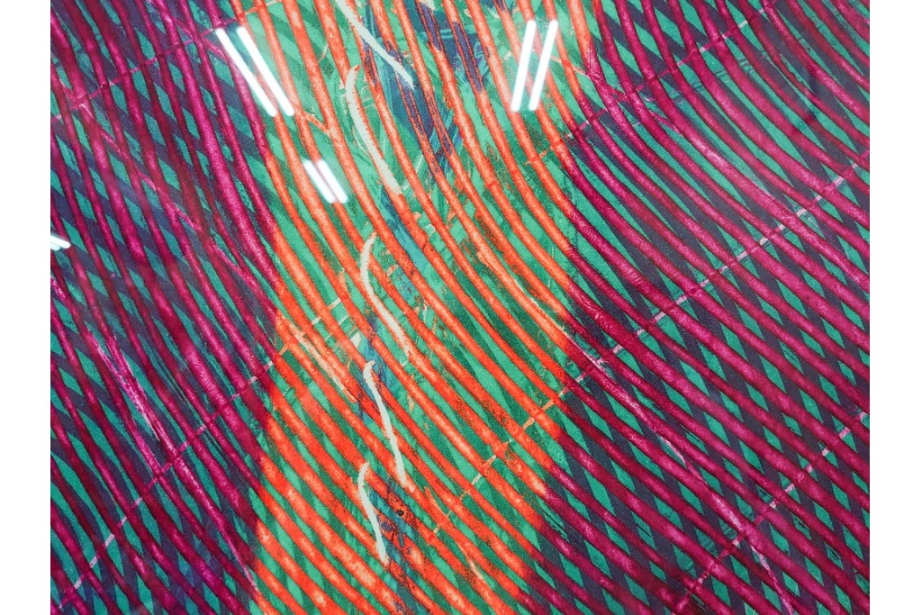 真作　サイン入り　1968年作　スタンリー・ウィリアム・ヘイター(Stanley William Hayter)　「Vortex(ボルテックス)」　渦巻く線と色彩が静かに視線を引き寄せる銅版画　外箱付き　(R-084980)