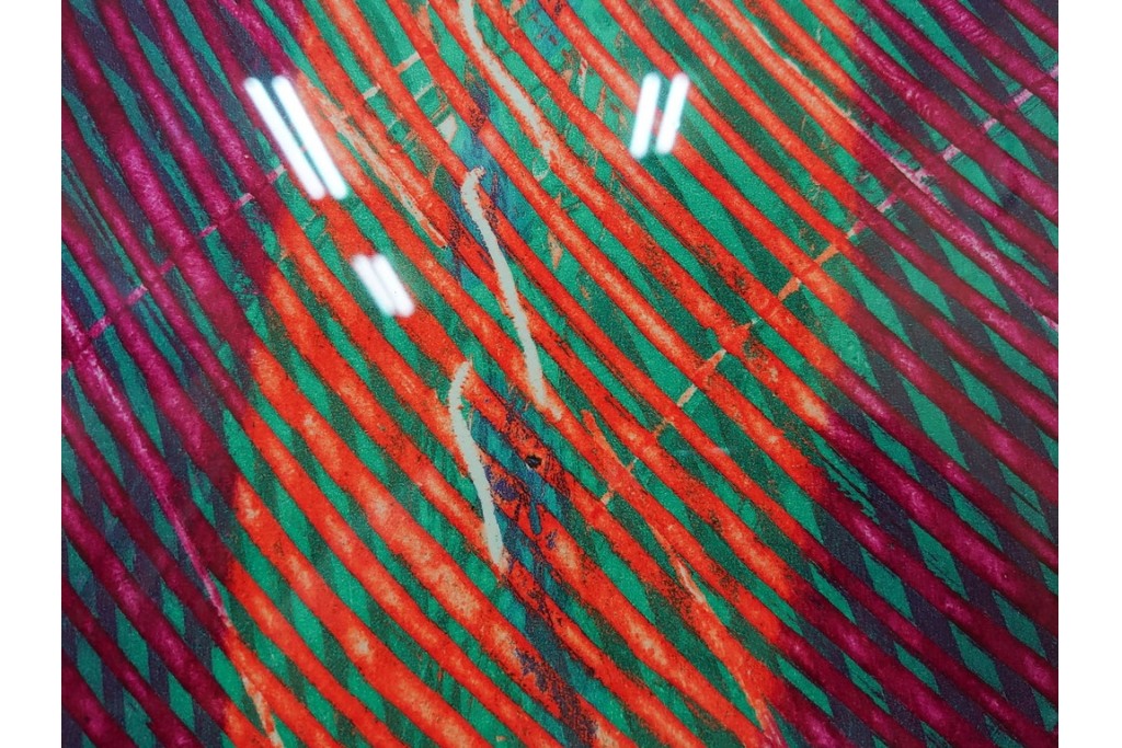 真作　サイン入り　1968年作　スタンリー・ウィリアム・ヘイター(Stanley William Hayter)　「Vortex(ボルテックス)」　渦巻く線と色彩が静かに視線を引き寄せる銅版画　外箱付き　(R-084980)