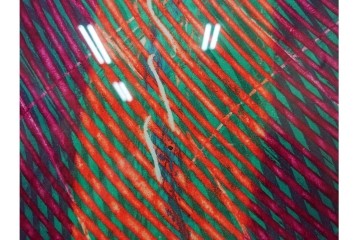 真作　サイン入り　1968年作　スタンリー・ウィリアム・ヘイター(Stanley William Hayter)　「Vortex(ボルテックス)」　渦巻く線と色彩が静かに視線を引き寄せる銅版画　外箱付き　(R-084980)