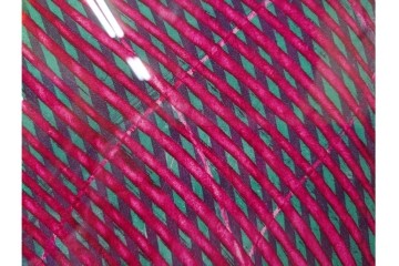 真作　サイン入り　1968年作　スタンリー・ウィリアム・ヘイター(Stanley William Hayter)　「Vortex(ボルテックス)」　渦巻く線と色彩が静かに視線を引き寄せる銅版画　外箱付き　(R-084980)