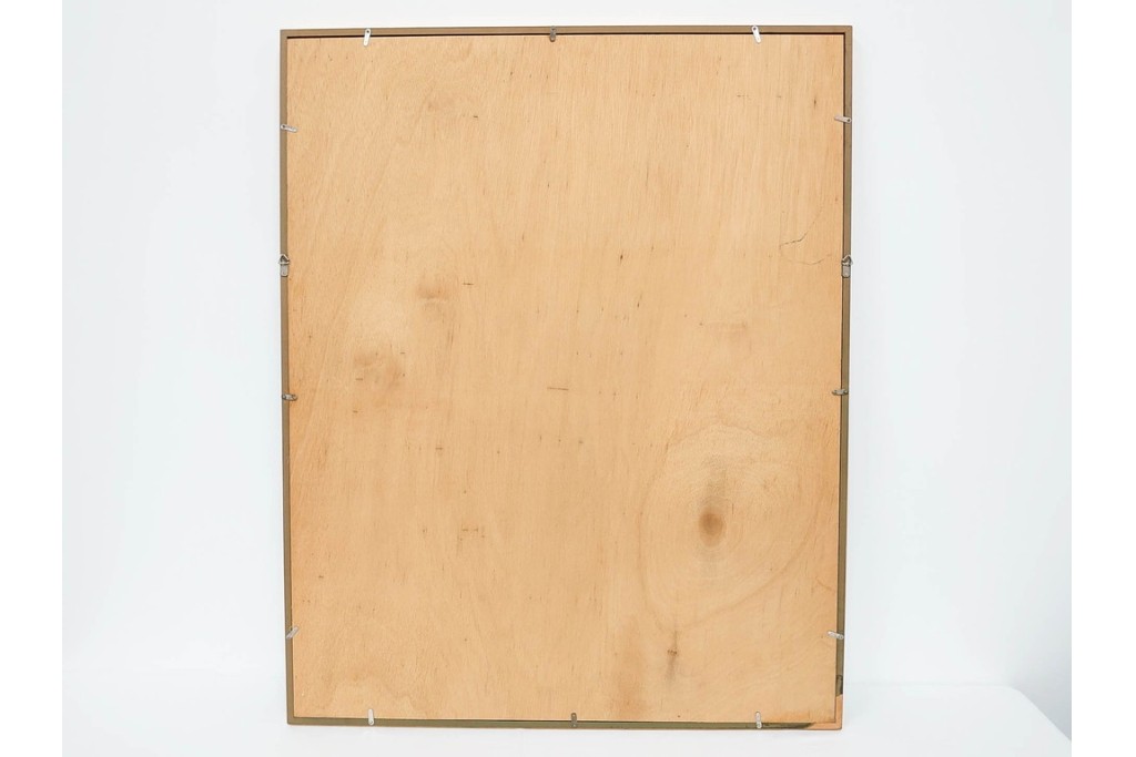 真作　サイン入り　1985年作　スタンリー・ウィリアム・ヘイター(Stanley William Hayter)　13/50 「Fastnet(ファストネット)」　鋭く走る線と色彩に惹きつけられる銅版画　外箱付き　(R-084981)