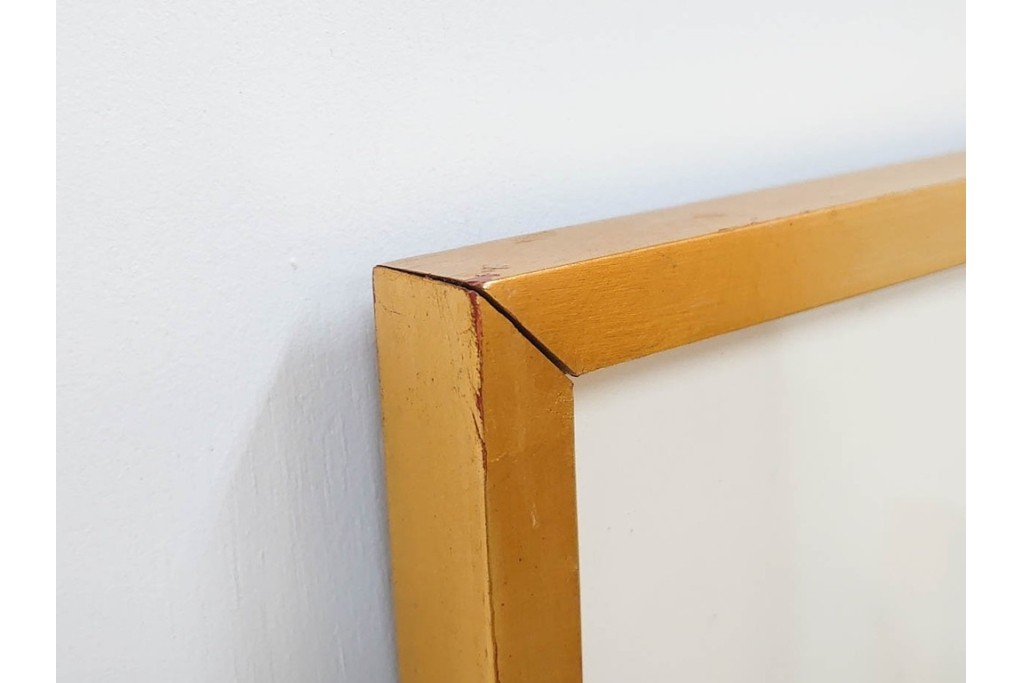 真作　サイン入り　1985年作　スタンリー・ウィリアム・ヘイター(Stanley William Hayter)　13/50 「Fastnet(ファストネット)」　鋭く走る線と色彩に惹きつけられる銅版画　外箱付き　(R-084981)