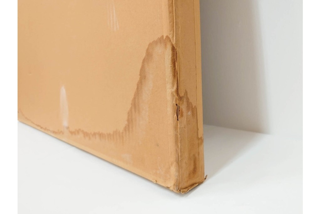 真作　サイン入り　1985年作　スタンリー・ウィリアム・ヘイター(Stanley William Hayter)　13/50 「Fastnet(ファストネット)」　鋭く走る線と色彩に惹きつけられる銅版画　外箱付き　(R-084981)