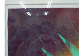 真作　サイン入り　1985年作　スタンリー・ウィリアム・ヘイター(Stanley William Hayter)　13/50 「Fastnet(ファストネット)」　鋭く走る線と色彩に惹きつけられる銅版画　外箱付き　(R-084981)