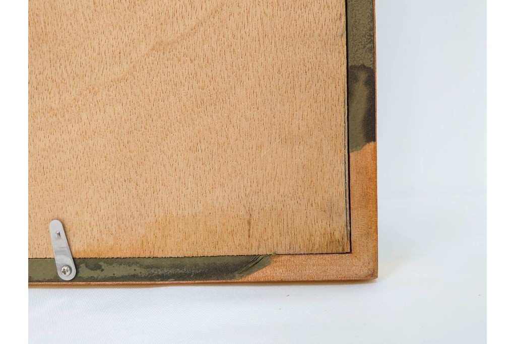 真作　サイン入り　1985年作　スタンリー・ウィリアム・ヘイター(Stanley William Hayter)　13/50 「Fastnet(ファストネット)」　鋭く走る線と色彩に惹きつけられる銅版画　外箱付き　(R-084981)