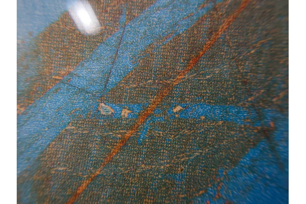 真作　サイン入り　1985年作　スタンリー・ウィリアム・ヘイター(Stanley William Hayter)　13/50 「Fastnet(ファストネット)」　鋭く走る線と色彩に惹きつけられる銅版画　外箱付き　(R-084981)