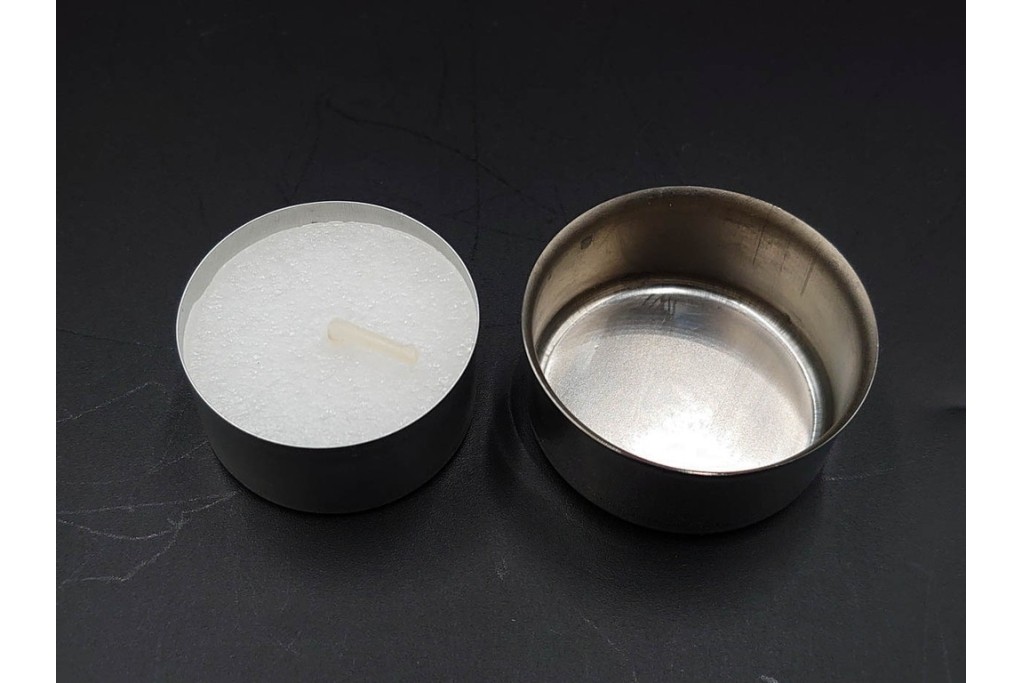 フランス　 LALIQUE(ラリック)　ローズマリー・バジル　繊細な植物の陰影が美しいキャンドルフォルダー2点セット　外箱付き　(R-084982)