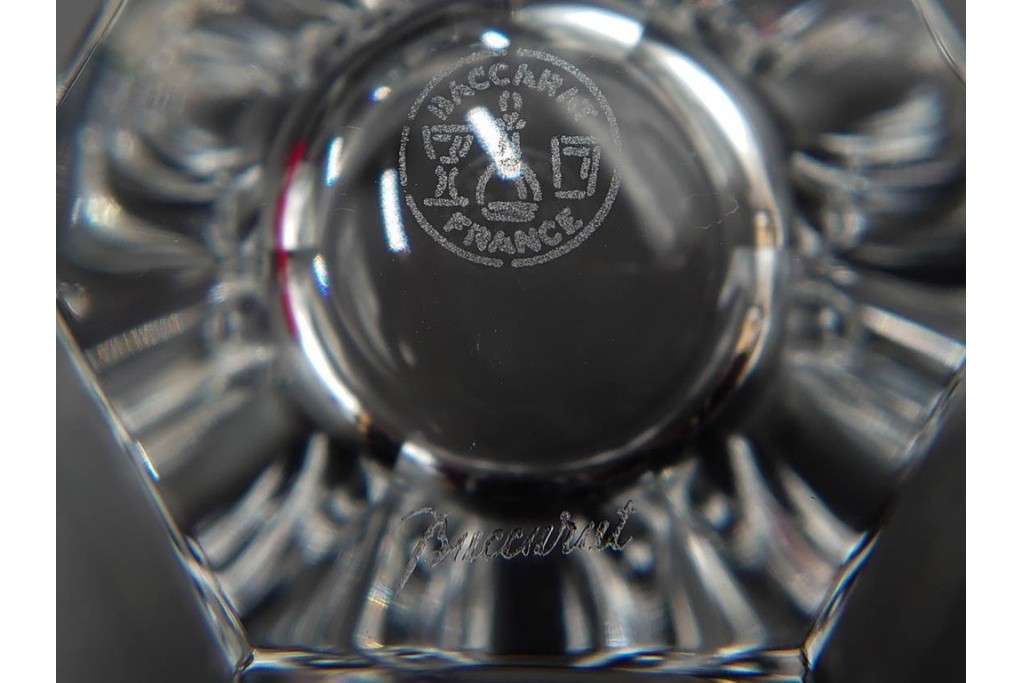 フランス　Baccarat(バカラ)　タリランド オールドファッション　L(ラージ)サイズ　輝きが際立つタンブラー2点セット　外箱付き　定価(2点合計)約6万円　(R-084983)