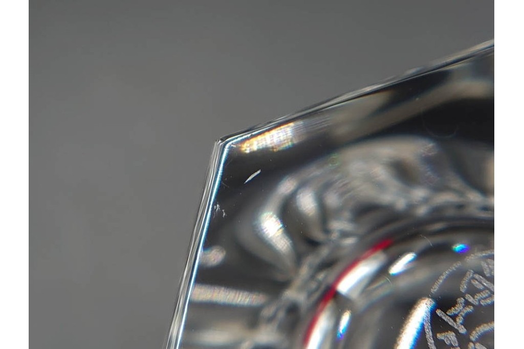 フランス　Baccarat(バカラ)　タリランド オールドファッション　L(ラージ)サイズ　輝きが際立つタンブラー2点セット　外箱付き　定価(2点合計)約6万円　(R-084983)