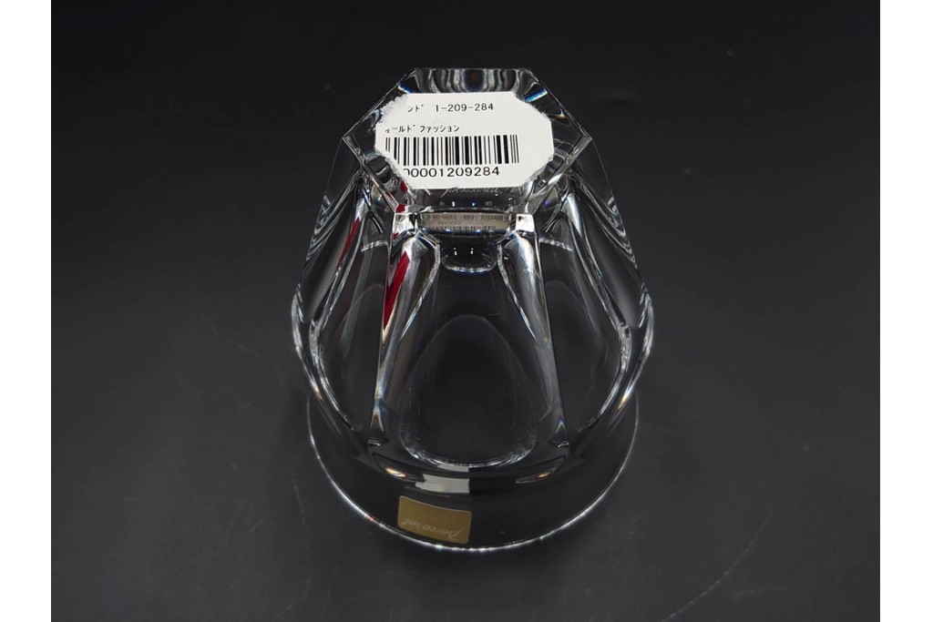 フランス　Baccarat(バカラ)　タリランド オールドファッション　L(ラージ)サイズ　輝きが際立つタンブラー2点セット　外箱付き　定価(2点合計)約6万円　(R-084983)