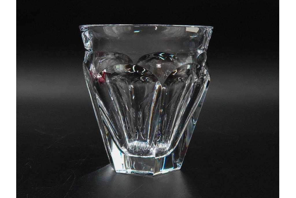 フランス　Baccarat(バカラ)　タリランド オールドファッション　L(ラージ)サイズ　輝きが際立つタンブラー2点セット　外箱付き　定価(2点合計)約6万円　(R-084983)