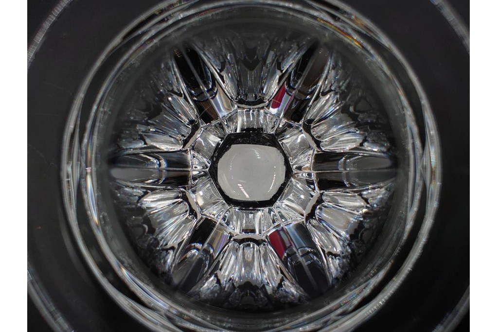 フランス　Baccarat(バカラ)　タリランド オールドファッション　L(ラージ)サイズ　輝きが際立つタンブラー2点セット　外箱付き　定価(2点合計)約6万円　(R-084983)