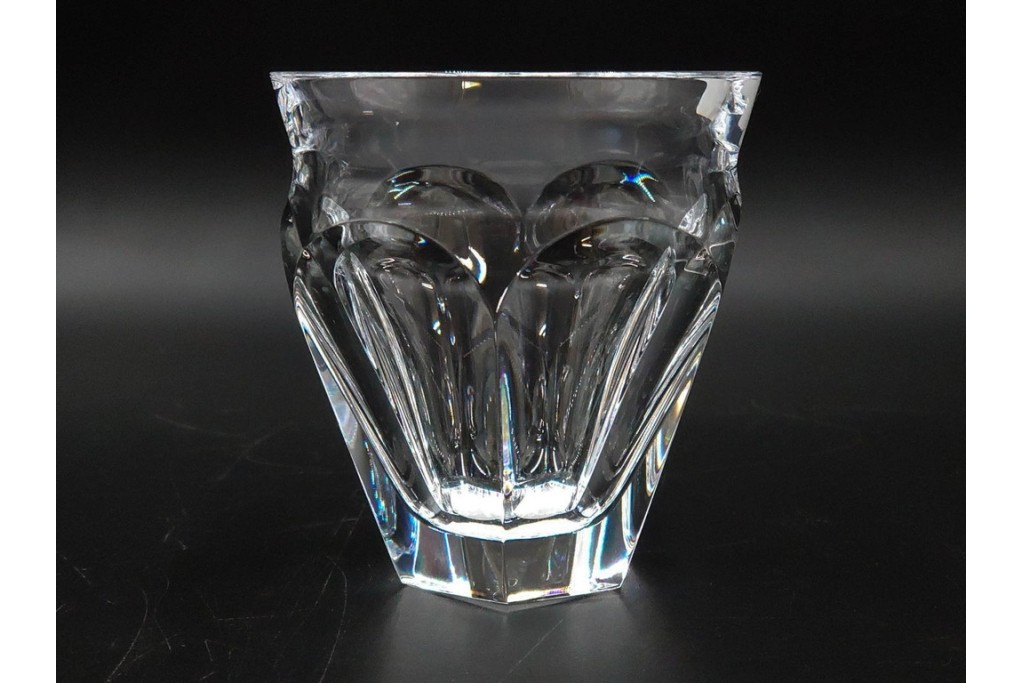 フランス　Baccarat(バカラ)　タリランド オールドファッション　L(ラージ)サイズ　輝きが際立つタンブラー2点セット　外箱付き　定価(2点合計)約6万円　(R-084983)