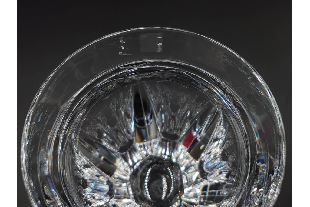 フランス　Baccarat(バカラ)　タリランド オールドファッション　L(ラージ)サイズ　輝きが際立つタンブラー2点セット　外箱付き　定価(2点合計)約6万円　(R-084983)