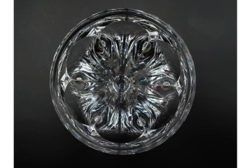 フランス　Baccarat(バカラ)　HARCOURT(アルクール)　L(ラージ)サイズ　精巧なカットが美しいワイングラス2客セット　定価(2客合計)約7万2千円　外箱付き　(R-084984)