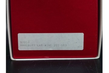 フランス　Baccarat(バカラ)　HARCOURT(アルクール)　L(ラージ)サイズ　精巧なカットが美しいワイングラス2客セット　定価(2客合計)約7万2千円　外箱付き　(R-084984)