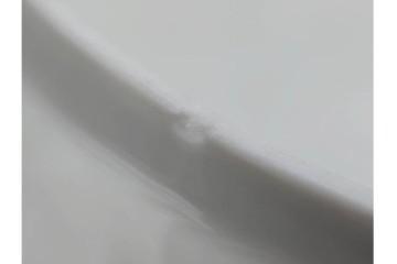 デンマーク製　ROYAL COPENHAGEN(ロイヤルコペンハーゲン)　ブルーフルーテッド フルレース　直径約17cm　プレート2枚セット　スクラッチありB級品　(R-084986)