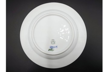 デンマーク製　ROYAL COPENHAGEN(ロイヤルコペンハーゲン)　ブルーフラワー アンギュラー　上品なプレート6枚セット　スクラッチありB級品　(R-084990)