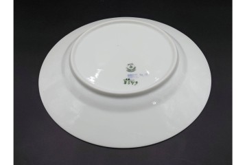 デンマーク製　ROYAL COPENHAGEN(ロイヤルコペンハーゲン)　ブルーフラワー アンギュラー　直径約26cm　プレート3枚セット　スクラッチありB級品　(R-084993)