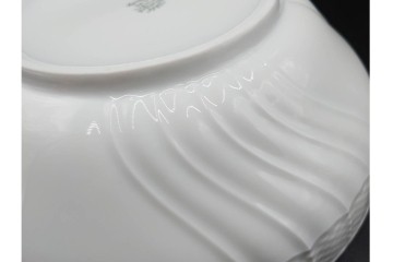 イタリア　Richard Ginori(リチャードジノリ)　ベッキオホワイト　白磁の柔らかな陰影が食卓に気品を添えるコンポート&サラダボウルセット　(R-084996)