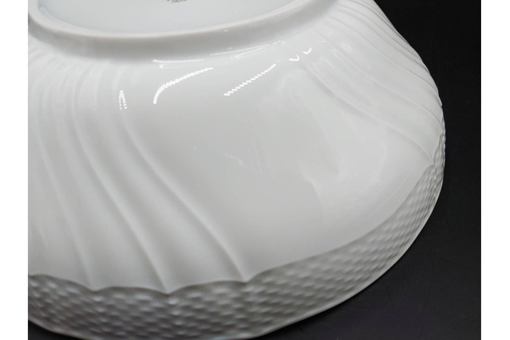 イタリア　Richard Ginori(リチャードジノリ)　ベッキオホワイト　白磁の柔らかな陰影が食卓に気品を添えるコンポート&サラダボウルセット　(R-084996)