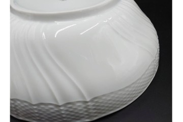 イタリア　Richard Ginori(リチャードジノリ)　ベッキオホワイト　白磁の柔らかな陰影が食卓に気品を添えるコンポート&サラダボウルセット　(R-084996)