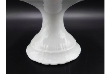 イタリア　Richard Ginori(リチャードジノリ)　ベッキオホワイト　白磁の柔らかな陰影が食卓に気品を添えるコンポート&サラダボウルセット　(R-084996)