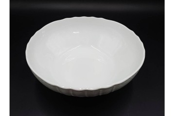 イタリア　Richard Ginori(リチャードジノリ)　ベッキオホワイト　白磁の柔らかな陰影が食卓に気品を添えるコンポート&サラダボウルセット　(R-084996)