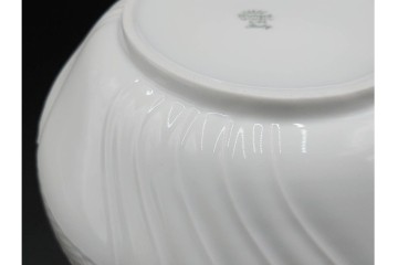 イタリア　Richard Ginori(リチャードジノリ)　ベッキオホワイト　白磁の柔らかな陰影が食卓に気品を添えるコンポート&サラダボウルセット　(R-084996)