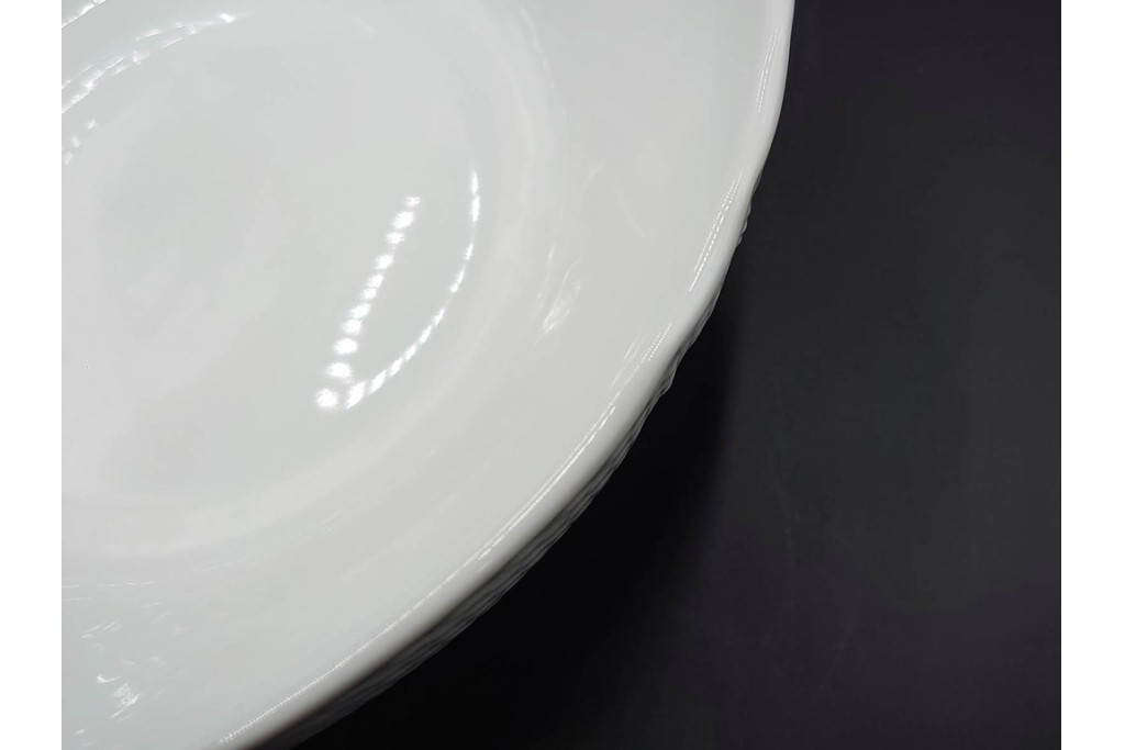 イタリア　Richard Ginori(リチャードジノリ)　ベッキオホワイト　白磁の柔らかな陰影が食卓に気品を添えるコンポート&サラダボウルセット　(R-084996)