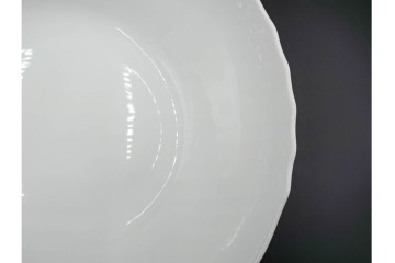 イタリア　Richard Ginori(リチャードジノリ)　ベッキオホワイト　白磁の柔らかな陰影が食卓に気品を添えるコンポート&サラダボウルセット　(R-084996)