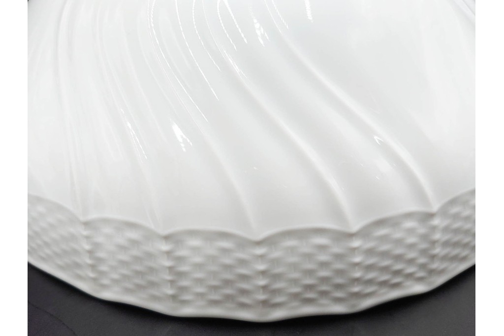 イタリア　Richard Ginori(リチャードジノリ)　ベッキオホワイト　白磁の柔らかな陰影が食卓に気品を添えるコンポート&サラダボウルセット　(R-084996)