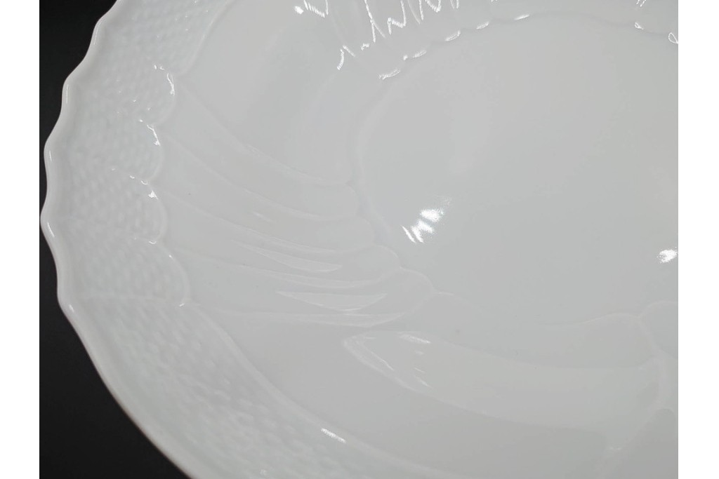 イタリア　Richard Ginori(リチャードジノリ)　ベッキオホワイト　白磁の柔らかな陰影が食卓に気品を添えるコンポート&サラダボウルセット　(R-084996)