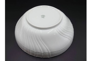 イタリア　Richard Ginori(リチャードジノリ)　ベッキオホワイト　白磁の柔らかな陰影が食卓に気品を添えるコンポート&サラダボウルセット　(R-084996)