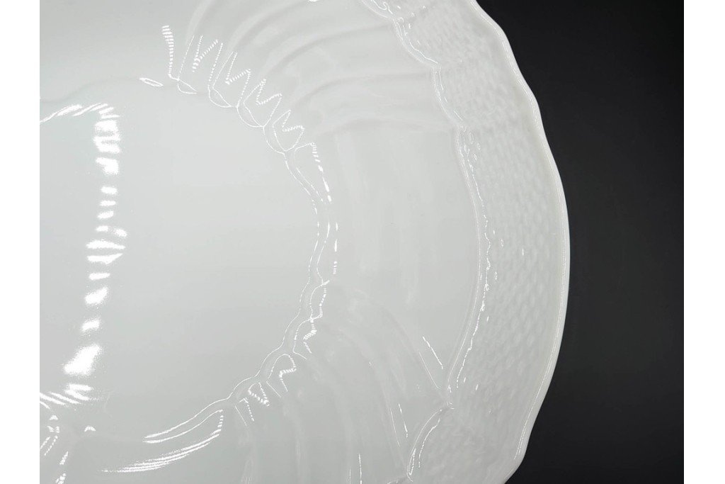 イタリア　Richard Ginori(リチャードジノリ)　ベッキオホワイト　白磁の柔らかな陰影が食卓に気品を添えるコンポート&サラダボウルセット　(R-084996)