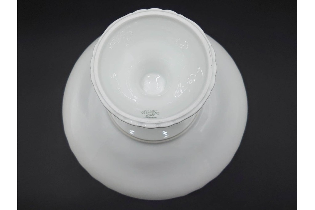 イタリア　Richard Ginori(リチャードジノリ)　ベッキオホワイト　白磁の柔らかな陰影が食卓に気品を添えるコンポート&サラダボウルセット　(R-084996)