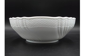 イタリア　Richard Ginori(リチャードジノリ)　ベッキオホワイト　白磁の柔らかな陰影が食卓に気品を添えるコンポート&サラダボウルセット　(R-084996)