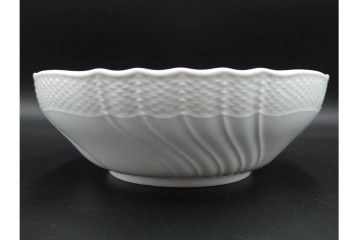 イタリア　Richard Ginori(リチャードジノリ)　ベッキオホワイト　白磁の柔らかな陰影が食卓に気品を添えるコンポート&サラダボウルセット　(R-084996)