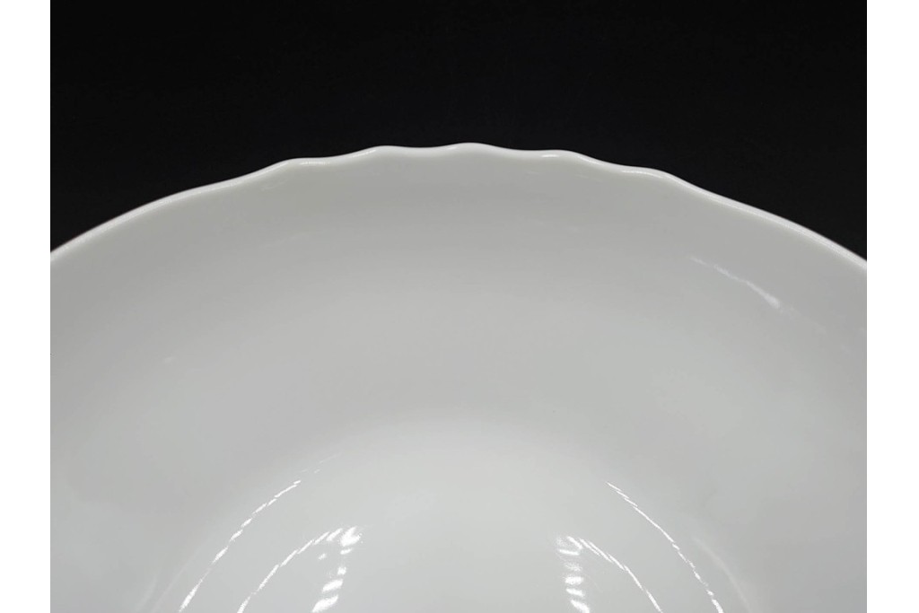 イタリア　Richard Ginori(リチャードジノリ)　ベッキオホワイト　白磁の柔らかな陰影が食卓に気品を添えるコンポート&サラダボウルセット　(R-084996)