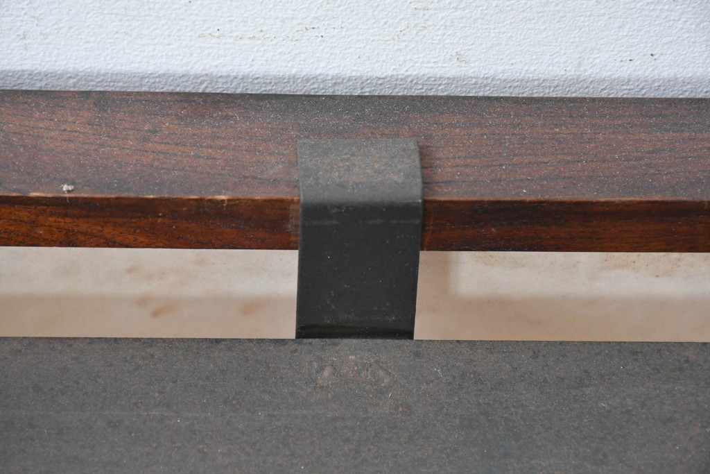 和製ヴィンテージ　民芸城山　鉄鋲がアクセントの行燈　(R-084999)