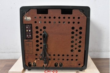 ジャンク品　和製ヴィンテージ　ナショナル製(national)　T-14C1S　昭和レトロな佇まいのブラウン管テレビ　(R-085001)