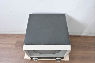 ジャンク品　和製ヴィンテージ　ナショナル製(national)　T-14C1S　昭和レトロな佇まいのブラウン管テレビ　(R-085001)