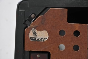 ジャンク品　和製ヴィンテージ　ナショナル製(national)　T-14C1S　昭和レトロな佇まいのブラウン管テレビ　(R-085001)