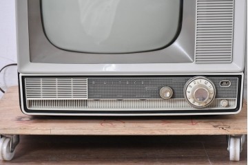 ジャンク品　和製ヴィンテージ　日立(HITACHI)　FY-830　昭和レトロな空間づくりにおすすめのブラウン管テレビ　(R-085002)