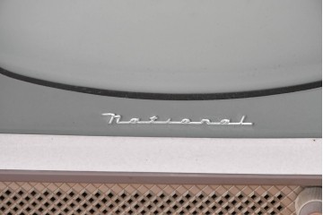 ジャンク品　和製ヴィンテージ　ナショナル製(national)　T14-R7A　昭和レトロ　ブラウン管テレビ　(R-085003)