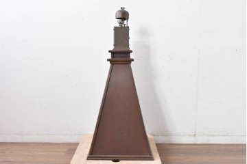 ジャンク品　部品取り品　分銅なし　干支文字盤と重厚な造形が美しい大名時計　(R-085008)